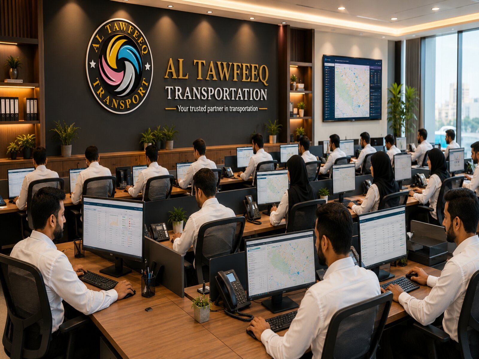 Professional Al Tawfeeq driver team