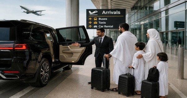 Airport transfers with luxury SUV in Jeddah and Madinah
