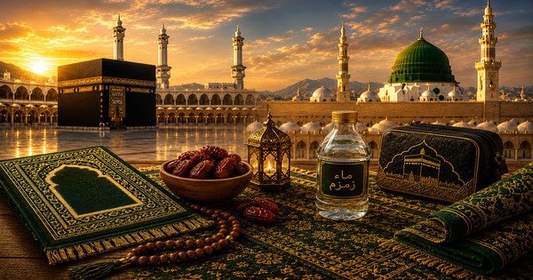 Other Services — Sacred Products, Ihram, Zamzam, dates, tasbeeh, musallah