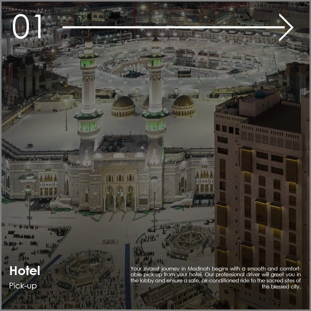 Ziyarat tours to holy sites