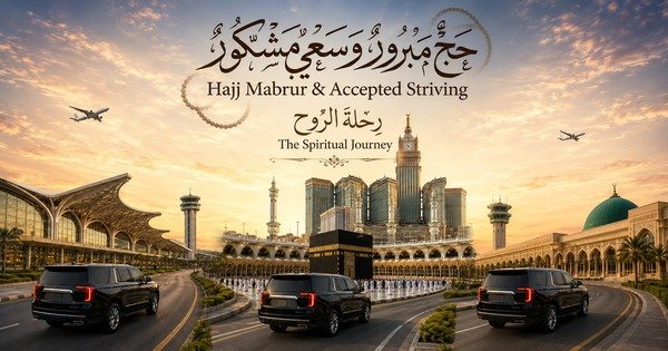 Round Trip A — Jeddah Airport to Makkah & Madinah Airport