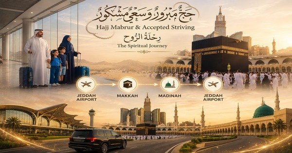 Round Trip C — Jeddah to Makkah, Madinah, Makkah & Jeddah